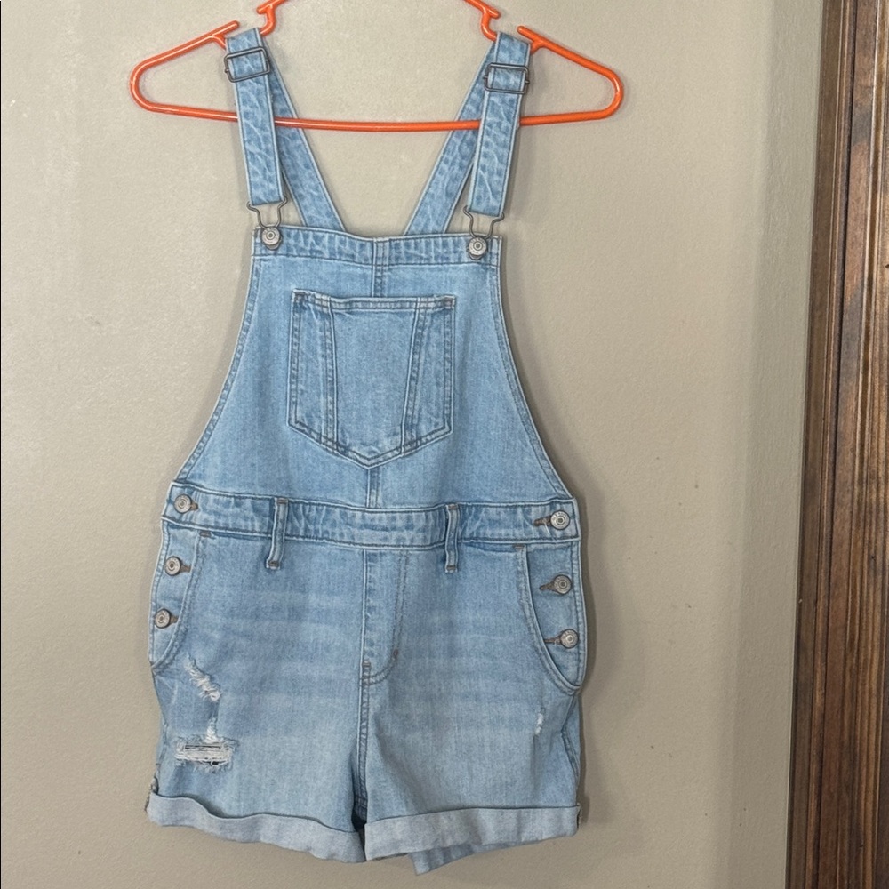 Old Navy Light Blue Women's Denim Overalls